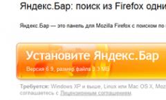 Yandex elemek - hasznos eszközök a Yandex számára